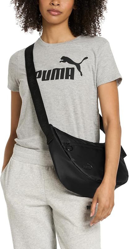 Damen All Day Crossbody Bag Umhängetasche, Schwarz