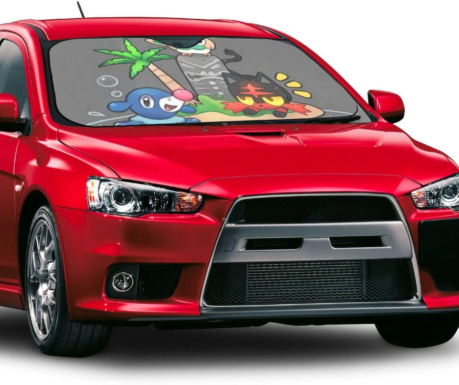 Amazon ポケットモンスター ピカチュウ 車用 サンシェード カーフロントカバー 車窓日よけ フロントガラス 遮光 断熱 フロントシェード 紫外線対策 Uvカット 日焼け防止 吸盤取付 Suv車 普通車汎用 S 車 バイク 車 バイク