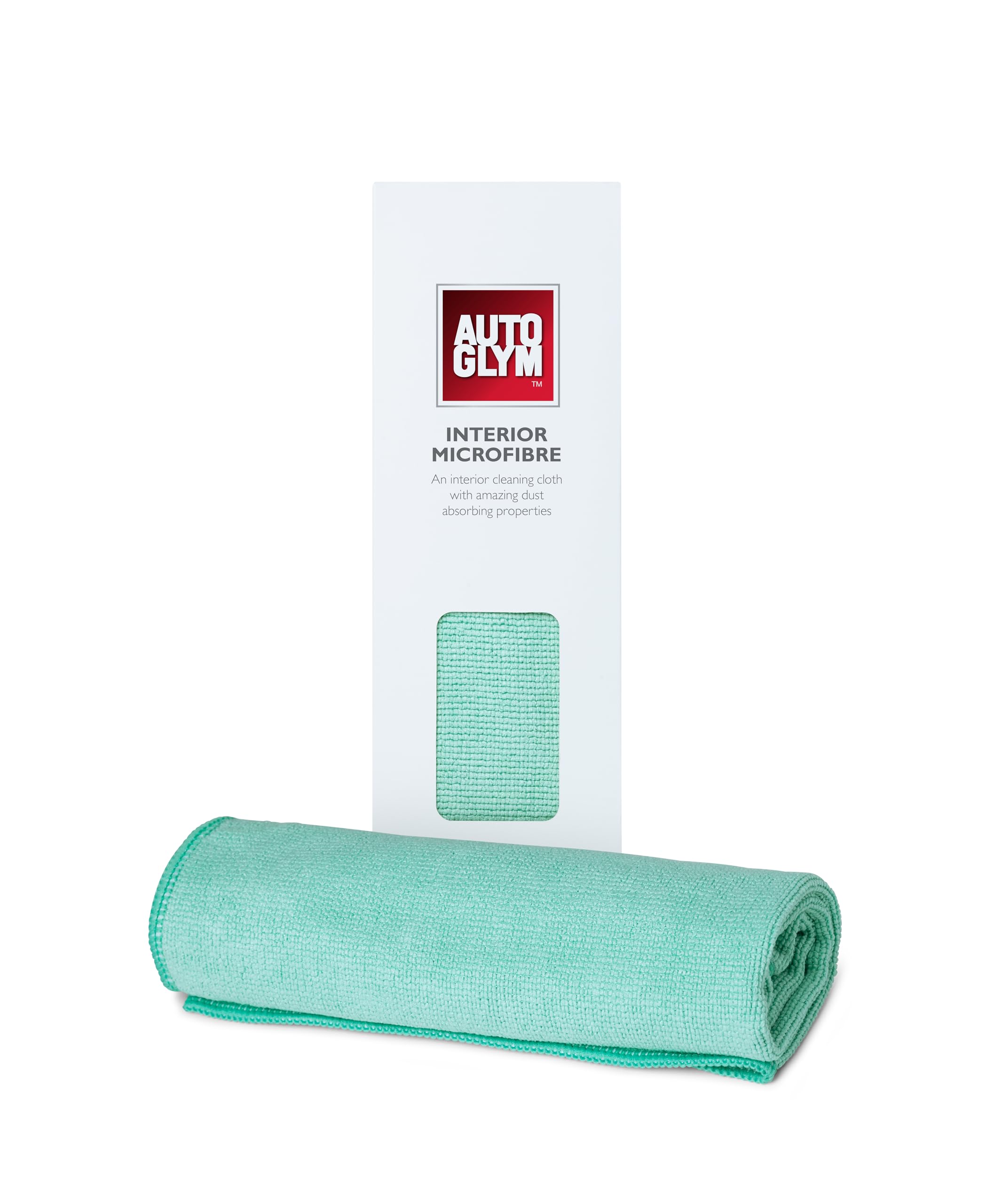 Autoglym Hi-Tech Interior Microfibre Cleaning Cloth, For Interior Car Cleaning, Dusting & Glass Care, 40 x 40cm