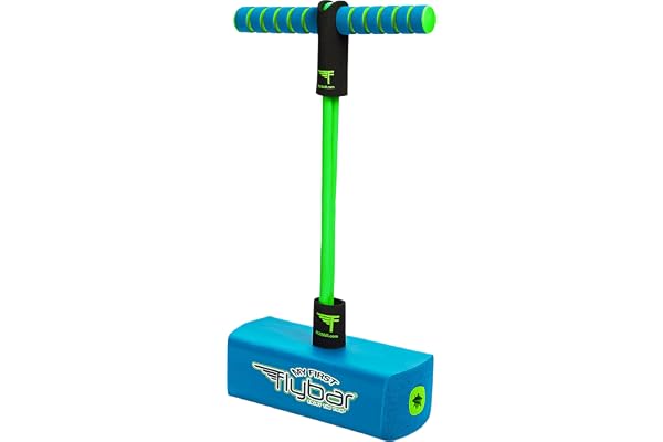 Flybar My First Foam Pogo Jumper for Kids Fun and Safe Pogo Stick, Durable Foam and Bungee Jumper for Ages 3 and up Toddler T