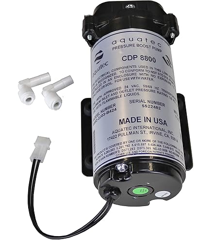 Amazon.com : Aquatec Cdp 8800 Water Booster Pump + Transformer