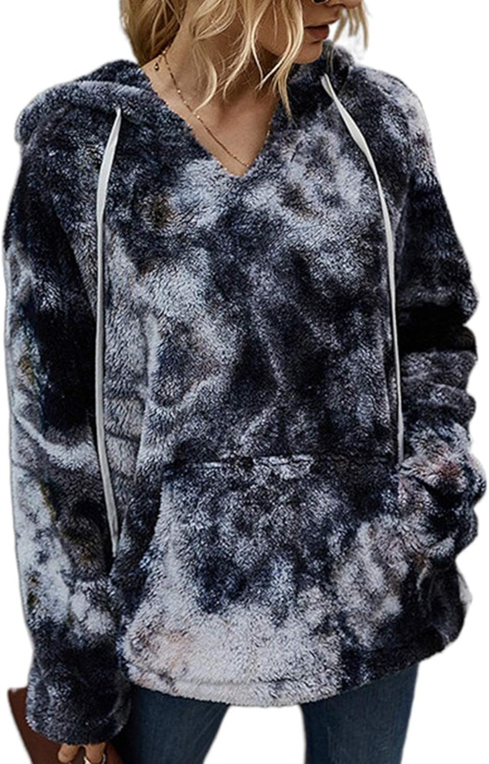 sherpa pullover women's amazon