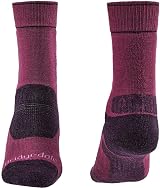 Bridgedale HIKE Midweight Merino Performance Boot Womens Berry view 4