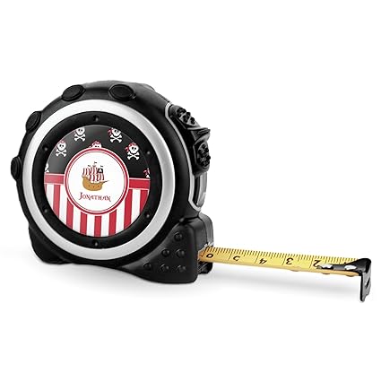 Pirate & Stripes Tape Measure - 16 Ft (Personalized ...
