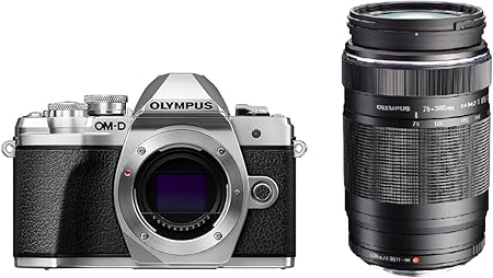 Amazon Olympus ミラーレス一眼 Om D E M10 Markiii ボディー シルバー 超望遠ズームレンズ M Zuiko Digital Ed 75 300mm F4 8 6 7 Ii セット ミラーレス一眼 通販