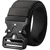 TECEUM Tactical Belt – Heavy-Duty & Quick Release – Military, Work, Rigger, Duty & Utility Belt for Men