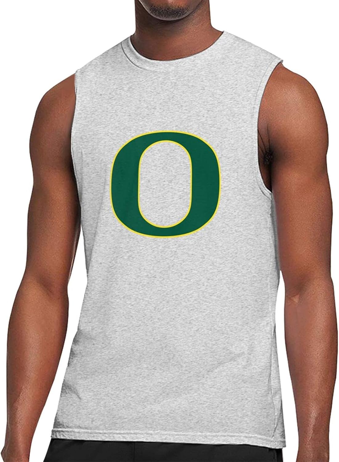 Amazon.com: Oregon Teams Duck Mens Sleeveless T-Shirt Tee Gym Workout Athletic Muscle Tshirts 