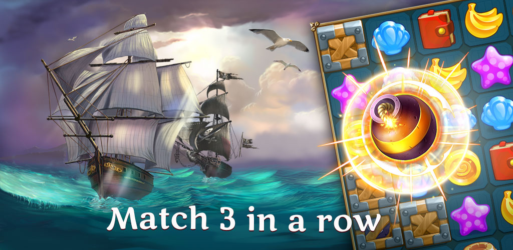 The Hidden Treasure Find Hidden Objects Play Match 3 Puzzle Quest Games To Investigate The Mysteries Of The Caribbean Islands Become A Pirate In This Adventure Full Of Secrets Amazon Com Appstore For Android