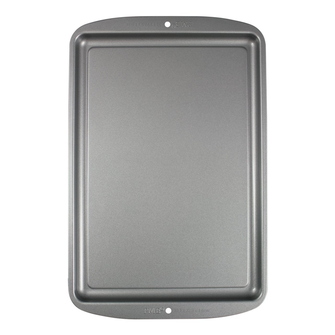 PME Carbon Steel Non-Stick Cookie Sheet,Grey,13 x 9-Inch Small