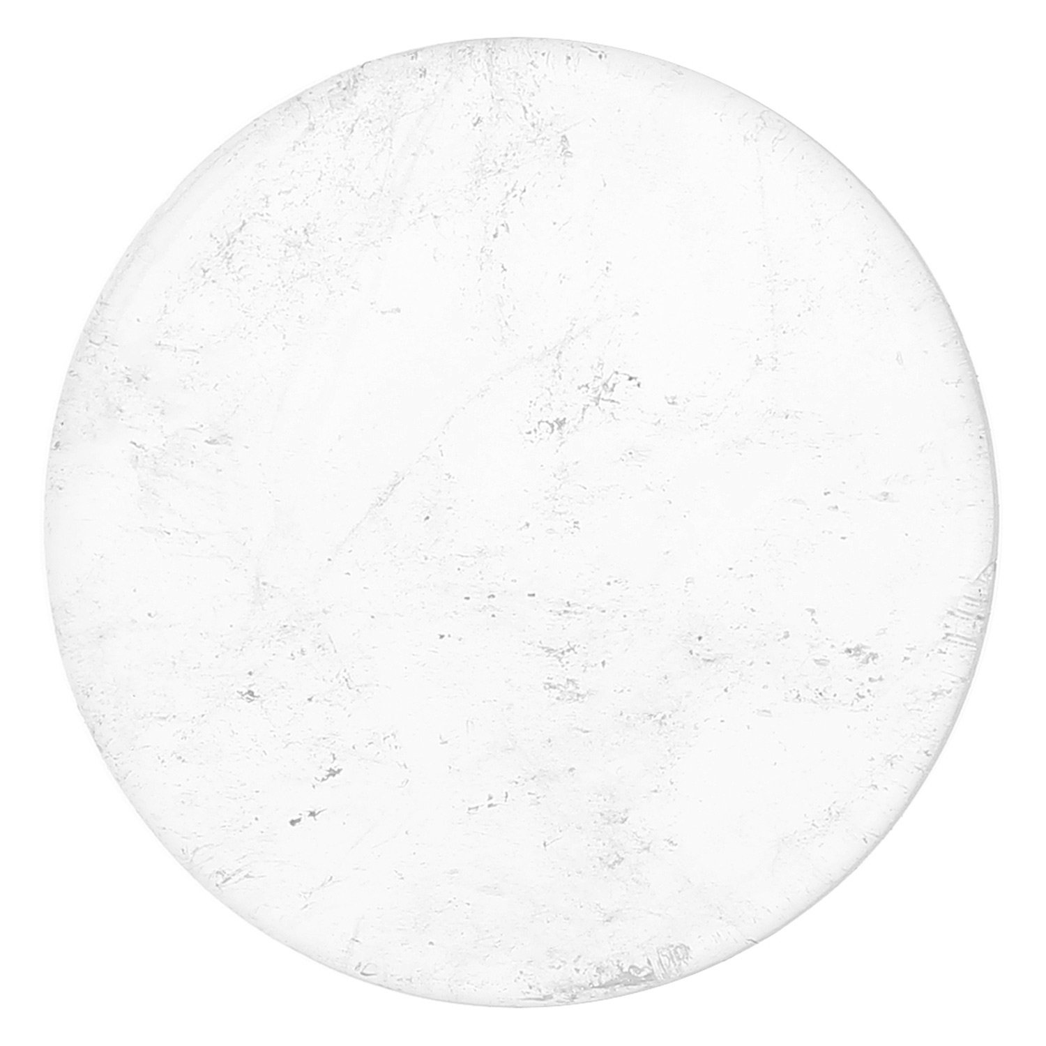 Morella Women Coin 33 mm 1.3" Gemstone Mountain Crystal Chakra Plate Necklace Pendant and to gain Strength