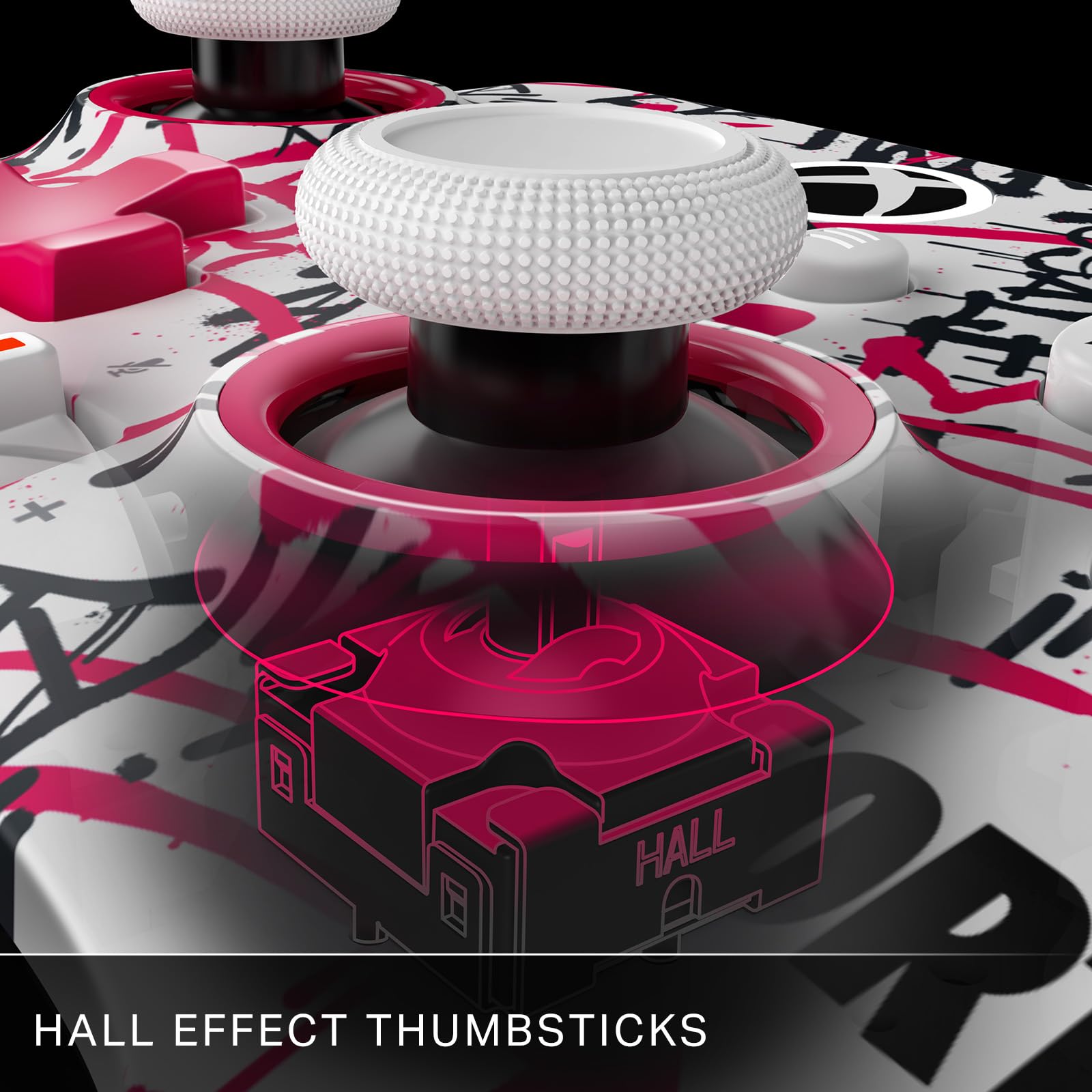 PowerA Wireless Controller for Xbox Series X|S - Fortnite SE, bonus virtual item included, hall effect thumbsticks, low latency wireless, Officially Licensed - for Xbox Series X|S and works on Xbox One and Windows 10/11, Bonus Virtual Item Included