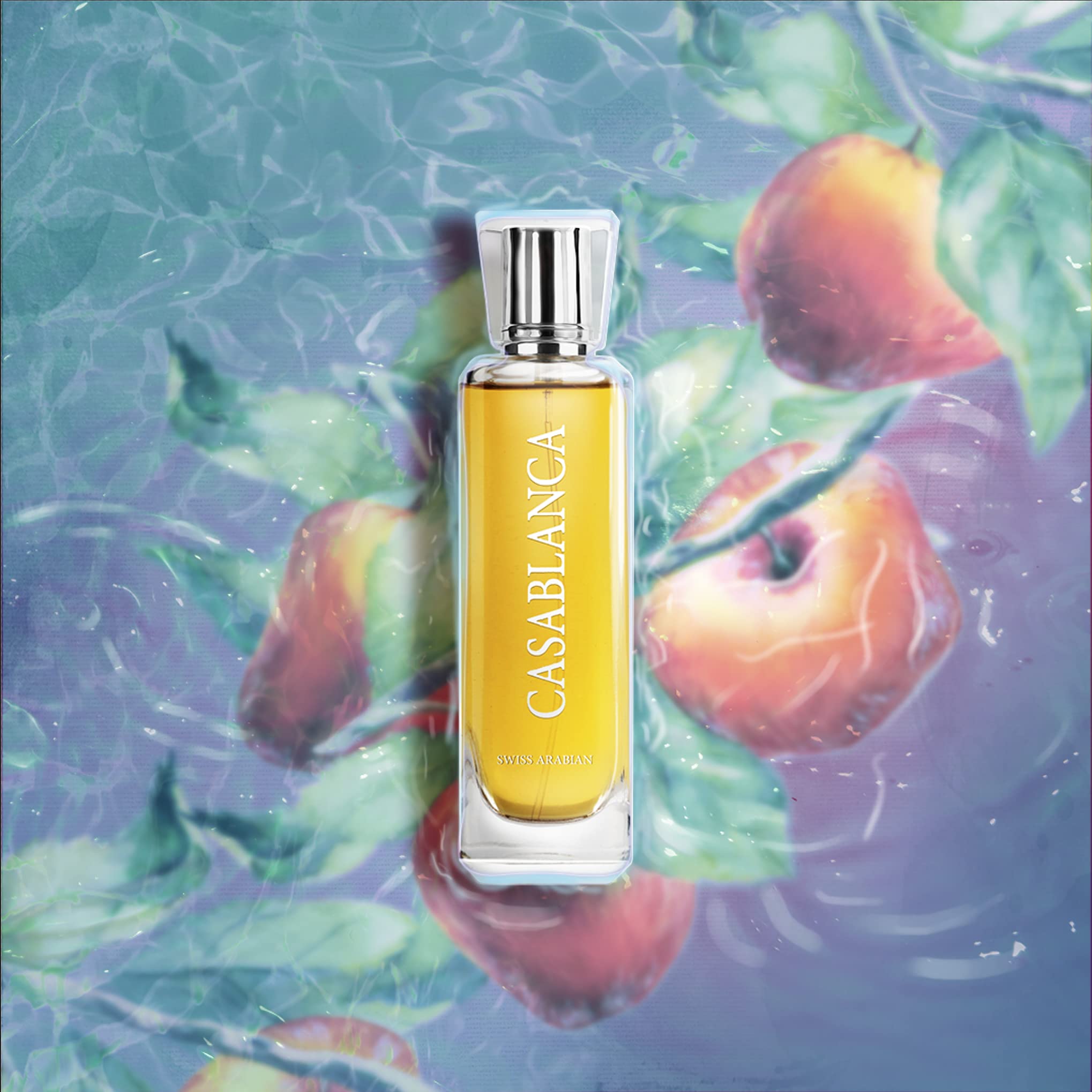 Swiss Arabian Casablanca - Luxury Products From Dubai - Long Lasting, Addictive Personal EDP Spray Fragrance - Seductive Signature Aroma - 3.4 Oz