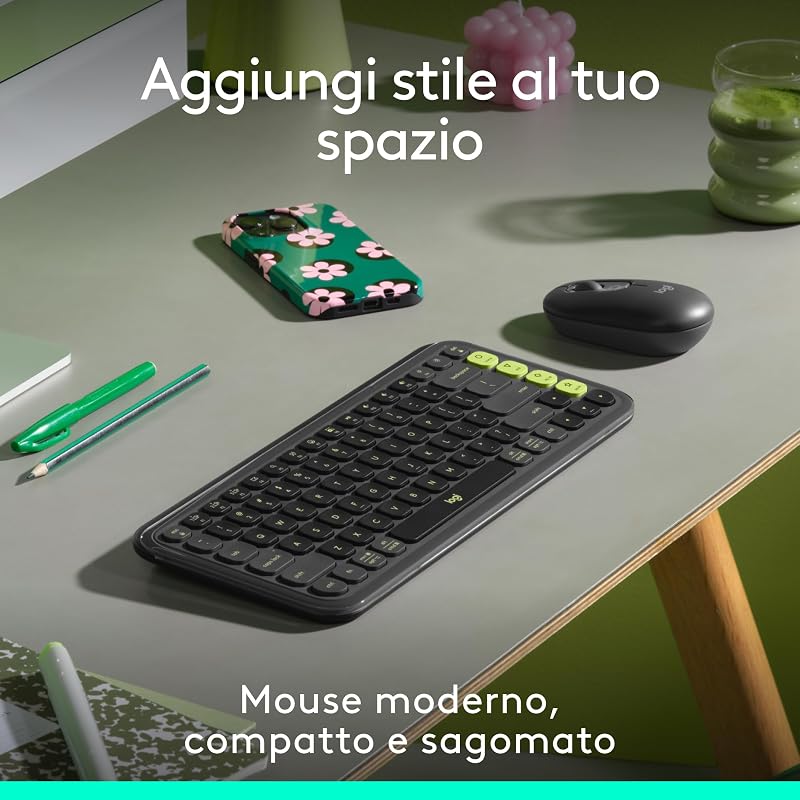 POP Mouse, mouse wireless Bluetooth compatto e portatile