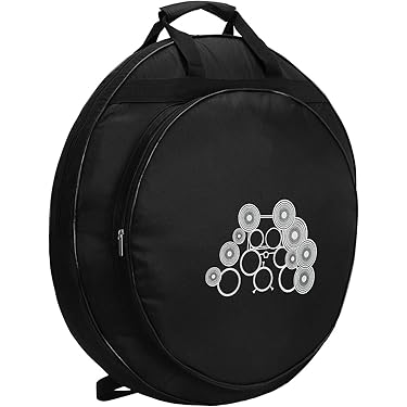 Bolsa Para Tambor QUMIIRITY - Mochila Transporte Tela Oxford Negro, 52x32x32 Cm, Impermeable Y Resistente