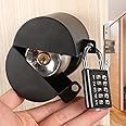 Door Handle Lock, Door Knob Lock Out Device,Cover to Disable The Doorknob/Faucet/Valve, Prevents Turning of Door Knob and Access to Keyhole, Prevents Operating The Knob (Password Hanging Lock)