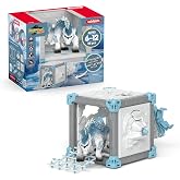 Schleich Eldrador - 48Pc Battlecave Snow Slasher Playset - Kids 7+ | 42733 | Monster Figurine, Battle Creature Toy for Boys 7+, Fantasy Beast, Action Figure Gifts, Screen-Free Imaginative Pretend Play