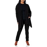 Splendid Womens Thermal Wrap Hooded Cardigan