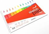 Silvine A3 Sketch Pad 30 Sheets 130gsm Smooth Cartridge Paper view 2