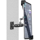 woleyi Anti Theft Tablet Wall Mount iPad Holder - [360&deg; Swivel Arm] Security Wall Tablet Stand with Lock and Key, Compatible with iPad Pro, Air, Mini, Samsung Galaxy Tabs, Fire HD, 7-11 Inch Tablets