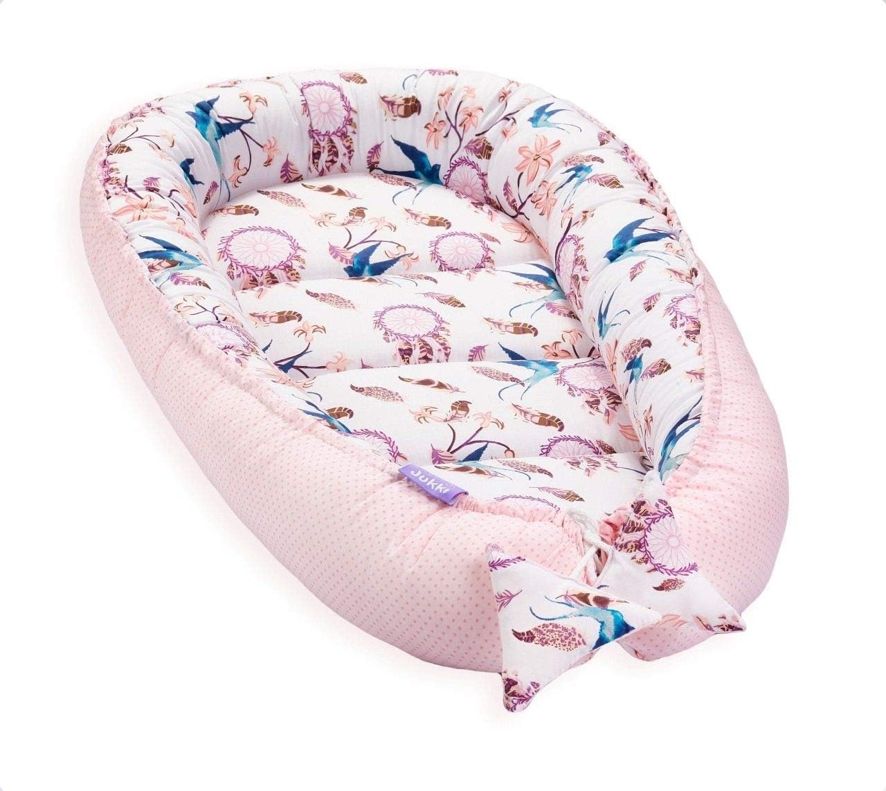 Loclic Com Exotic Flamingo Cale Bebe Coussin Cocoon 100 Coton Reducteur Lit Bebe Nid Pour Nouveau Ne Nourrisson Baby Nest Reducteur De Lit Bebe Cocon Bebe Puericulture Cale Bebes