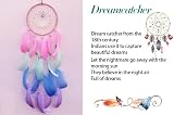 CBEI Handmade LED Dream Catcher Light Blue Wall Hanging Ornament view 2