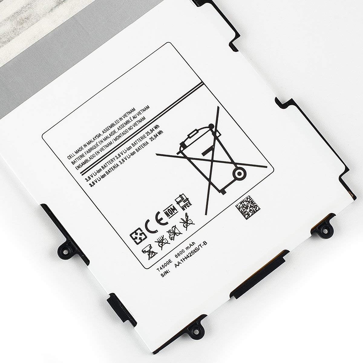 ASKC 3.8V 25.84Wh 6800mAh T4500E T4500C Replacement Tablet Battery for Samsung Galaxy Tab 3 10.1 GT-P5200 GT-P5210 P5200 P5210 P5213 With Tools - Image 4
