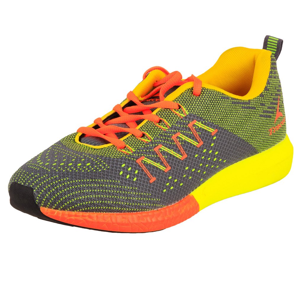 Buy Tracer Sports Shoes Orbit11 Grey/Yellow Shoes 08 UK at Amazon.in