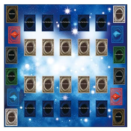 TianranRT Gummi Spielen Matte 60x60cm Galaxy Style Wettbewerb Pad Playmat Für Yu-gi-oh Karte
