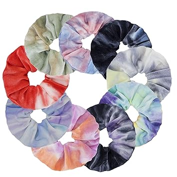 Amazon Com 9pcs Premium Velvet Macaron Theme Gradient Tie Dye