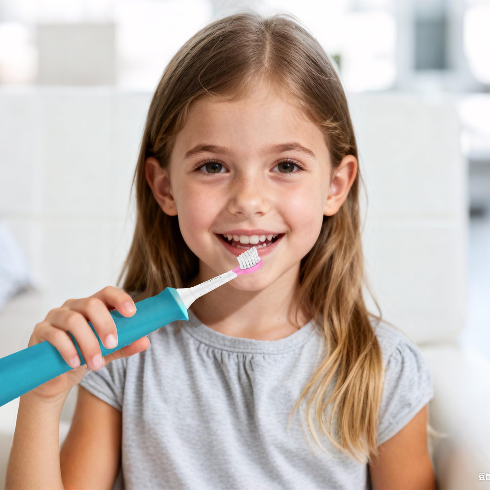 Trustnice Compact Mini Ersatzbürsten für Philips Sonicare kids Bürstenköpfe – Kompatibel mit Philips Sonicare Kinder Zahnbürste Snap-on,ab 3-7 Jahre, 8er Pack 7