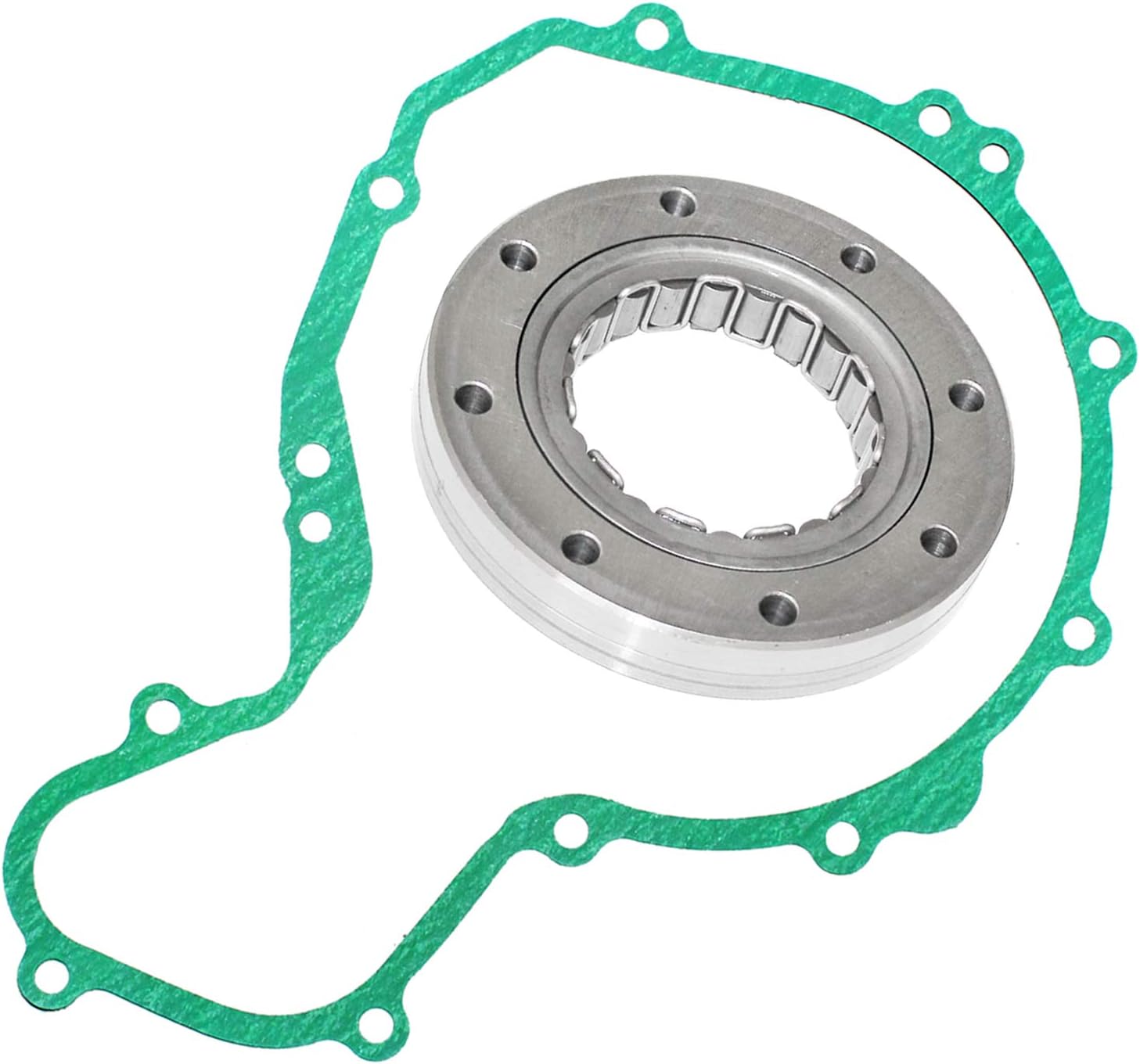 Amazon Com Caltric Starter Clutch One Way Bearing Gasket Compatible With Polaris Predator 500 2003 2007 Automotive