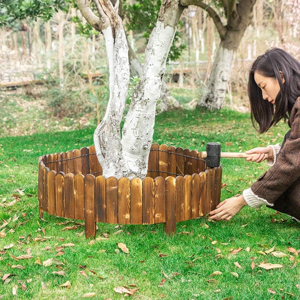 ZHANWEI Valla de jardín Bordura de jardín Paisaje Cama De Flores ...