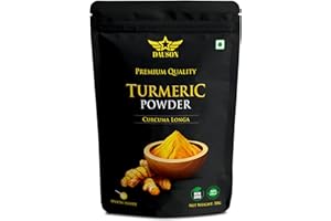 DAUSON 50g Turmeric Powder – Premium Ground Haldi | 100% Pure, No Additives | Natural Spice for Cooking, Curries, Wellness Drinks & Golden Milk