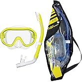 TUSA Sport Mini-Kleio Junior Mask and Snorkel Combo (w/Reusable Bag)
