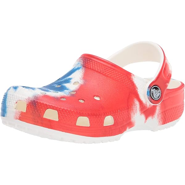 tie dye mania clog