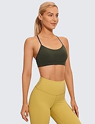 CRZ YOGA Butterluxe Womens Y Back Sports Bra