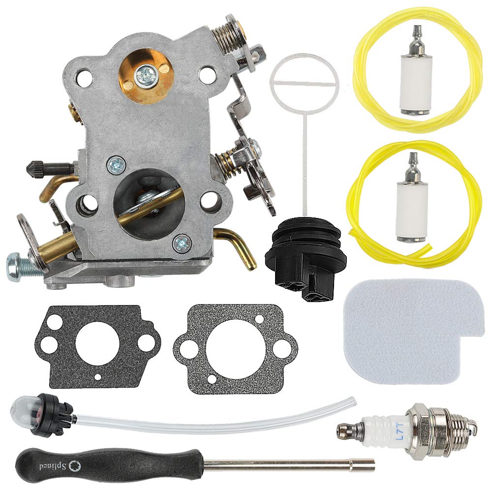 Mckin C1MW26C P3314 Carburetor + Fuel Cap + Air Filter Adjustment Tool