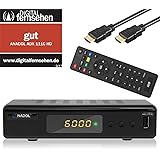 Xaiox Anadol 111c Full HD Receptor de Cable Digital (HDTV, DVB-C/C2, HDMI, SCART, PVR, Reproductor Multimedia, USB 2.0, 1080p) [Instalación automática]
