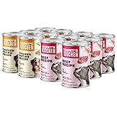 Your PET'S Kitchen Wet Dog Food, Chicken Pot Pie Recipe & Beef Recipe Variety Pack - 13.2 oz Cans (Pack of 12), Made in The USA with Real Chicken