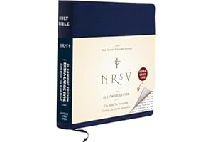 NRSV XL, Catholic Edition, Navy Leathersoft: Holy Bible