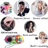 Steemjoey 2-in-1 Fidget Set Pad Cube Sensory Toys Stress Relief ADD ADHD Autism view 7