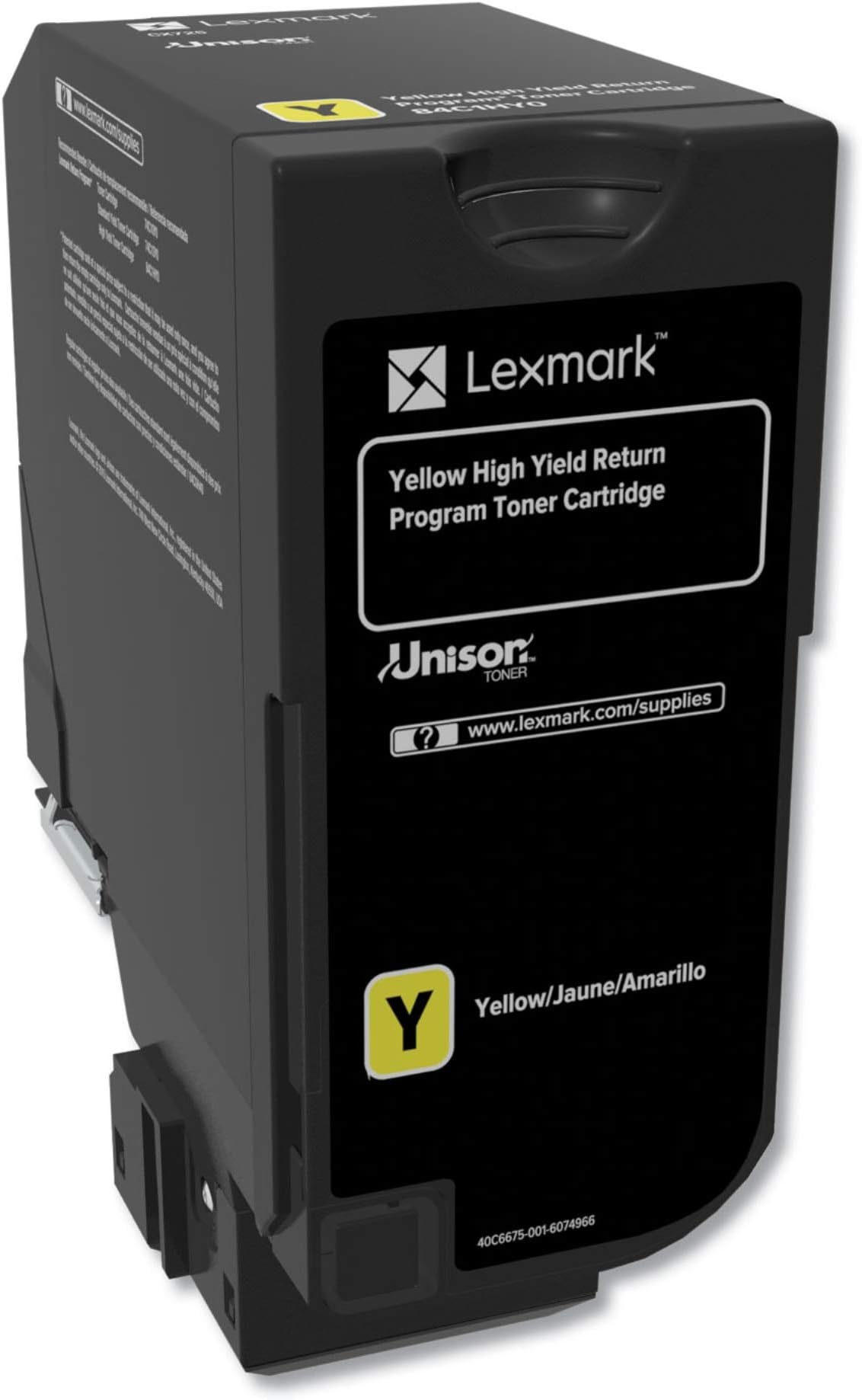 Lexmark84C1HY0 CX725 Yellow High Yield Return Program Cartridge Toner