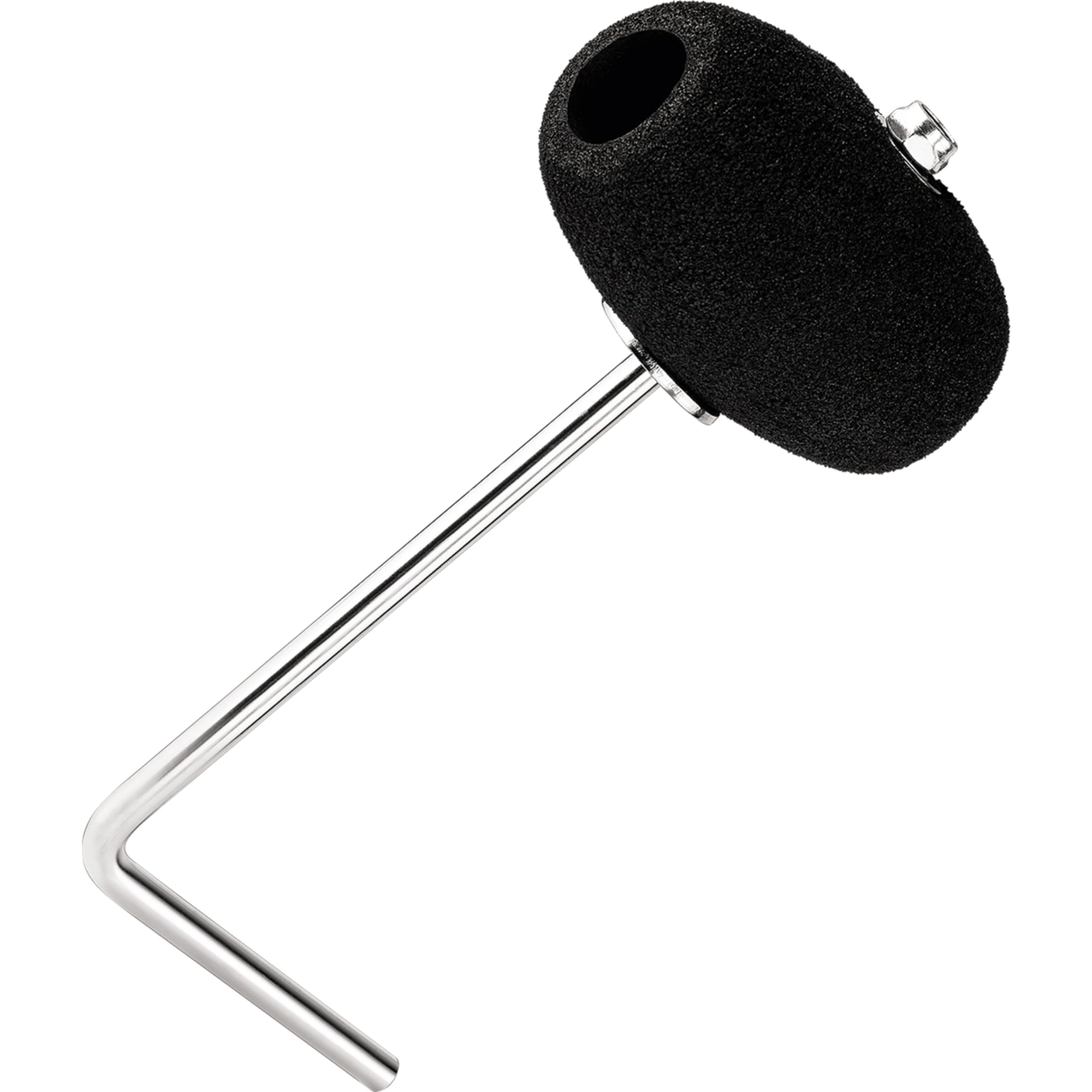 Meinl Percussion Hammer Head Beater - L-Shaped Soft Foam Beater for Foot Pedals - Hammer-Head-Shape - Foam Rubber, Black (BBB3)