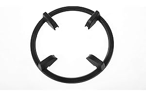 LS'BABQ Replace parts Cast Iron Wok Ring For GE Appliances JGB860SEJSS, Kenmore, Bosch gas ranges,Select Samsung NX58H5650WS, And others