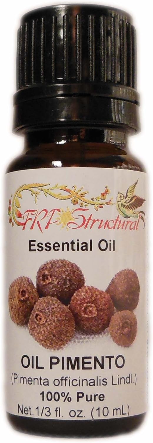 Pimento Natural Essential Oil 10 ml+Natural Himalayan Pink