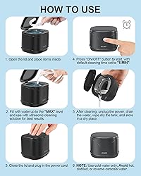 BCOM Ultrasonic Jewelry Cleaner Retainer Cleaner