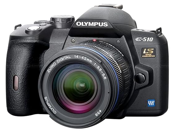 Olympus E-510 SLR-Digitalkamera (10 Megapixel, LifeView, Bildstabilisator) inkl. EZ1442 14-42mm