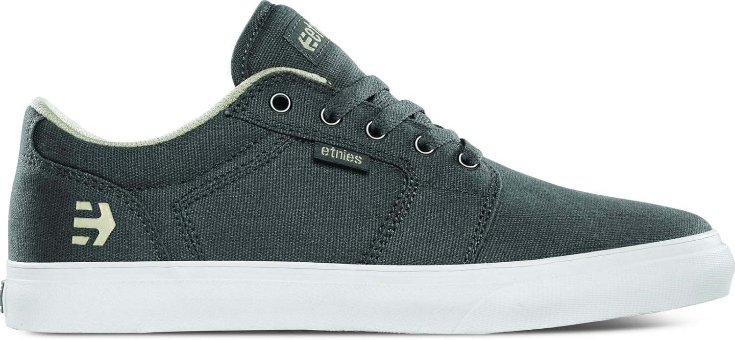 Etnies Men's Barge LS Technical Skateboarding Shoes Gray Grey Amazon