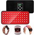 Red Light Therapy, Cordless Infrared Red Light Therapy Belt Wrap with Rechargeable Magnetic LED Screen Controller, Wireless Portable 660nm 850nm Infrared Red Light Therapy for Body Knee Pain Relief