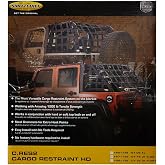 Smittybilt C-RES2 HD Cargo Restraint System &ndash; 2&Prime; Black Diamond Web (07-18 JK) - SB571135